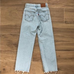 Levi's Light Blue Straight Leg Jeans